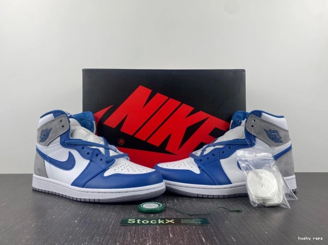 Cheap Husky Blue Air 1 OG DZ5485-410 Jordan High True 0723